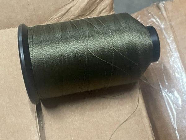U.S MILITARY SPOOL OD NYLON MACHINE THREAD SOFT FINISH 900 YDS