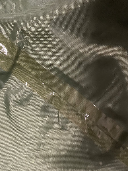 US Army Military WATERPROOF CLOTHES Clothing GEAR WET WEATHER LAUNDRY BAG GC