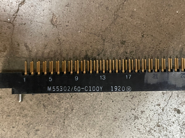 M55302/60-C100Y Electrical Receptacle Connector NSN: 5935-01-192-3206