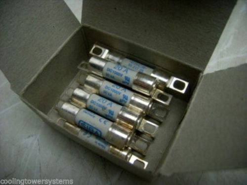SIBA Fuses 10x38mm 20A, 1000V DC 30kA