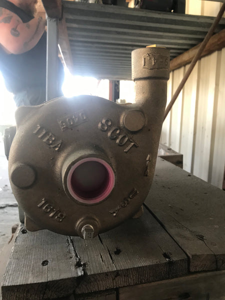 2 HP TEFC Baldor/Burkes Water Pump