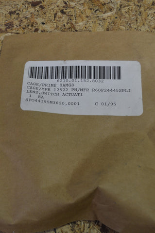 Light Lens NSN:6210-01-152-8032 P/N:r60f24445-split1