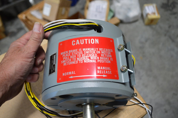 Dings Dynamics Double C Face Electric Brake ,120V,1PH,15Ft/Lb P/N:SM-A-949325-1 NSN:6110-01-070-3780
