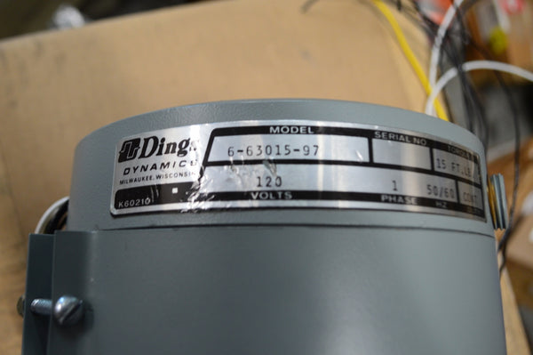 Dings Dynamics Double C Face Electric Brake ,120V,1PH,15Ft/Lb P/N:SM-A-949325-1 NSN:6110-01-070-3780