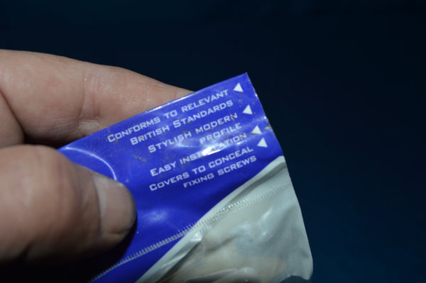 BG Electrical 842 10AX Double 2-Way Light Switch - White