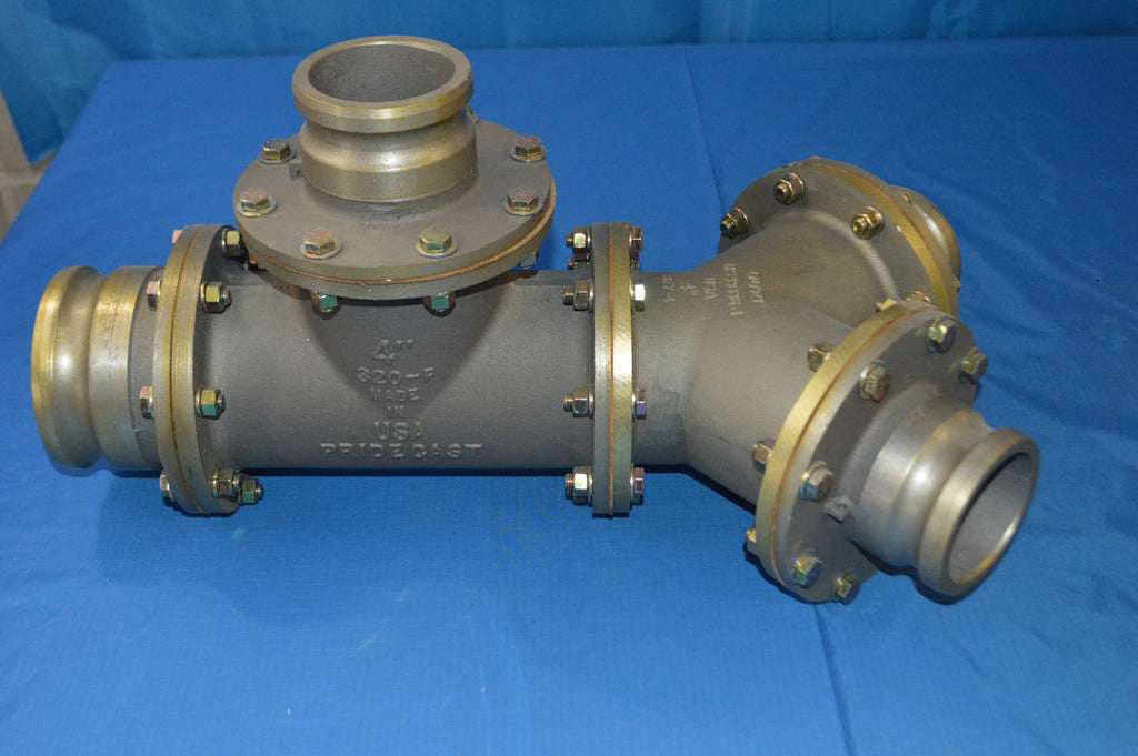 4"  Wye Quick Disconnect Pipe NSN:4730-01-235-3264 P/N:MS39336-1