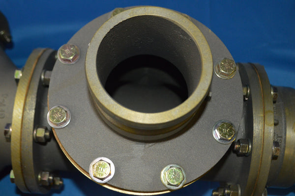 4"  Wye Quick Disconnect Pipe NSN:4730-01-235-3264 P/N:MS39336-1