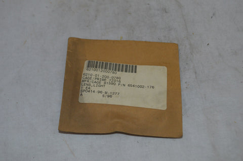 Light Lens NSN:6210-01-200-0780 P/N:6541002-176