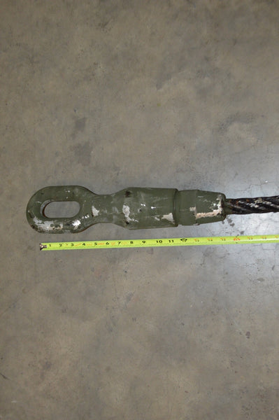 Military Spec 10 Foot Wire Rope Extension Hoisting Cable