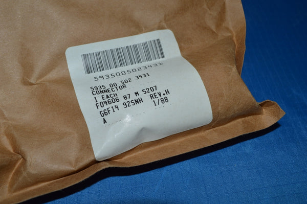 Receptacle Electrical Connector NSN:5935-00-502-3431 P/N: G6F14-92SNH