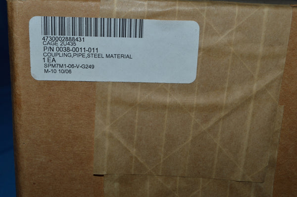 2" Dresser Coupling Pipe P/N: 0038-0011-011 NSN: 4730-002-88-8431