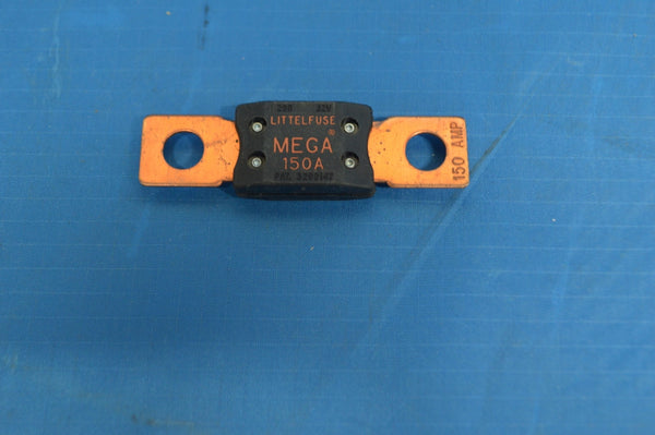 Set of 5: NEW OE Littelfuse Bolt In Mega Fuse 150A 150 Amp Time Delay 32 Volt NSN:592000fuseele