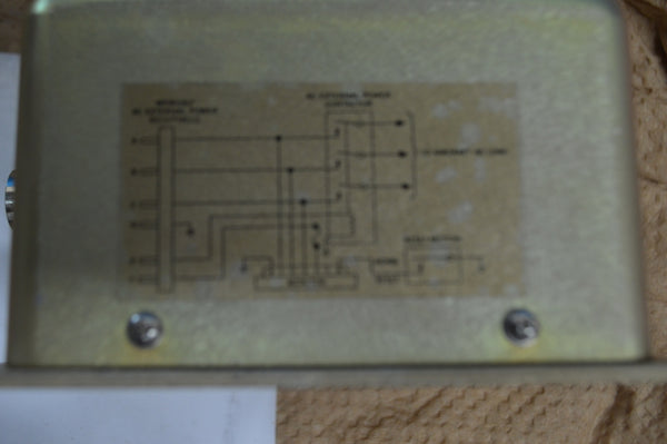 Electric Power Monitor, External Aircraft, 115VAC, 400HZ P/N:94618-3 NSN:6110-01-246-7177