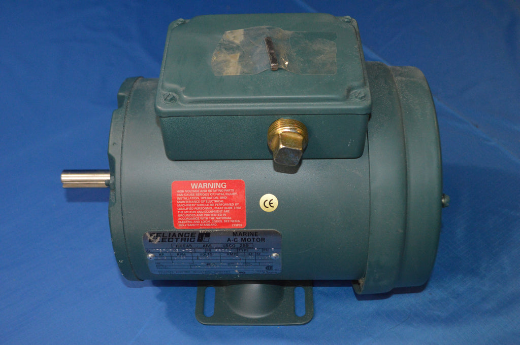 1/2 HP RELIANCE AC MOTOR 1725 RPM 440v FR: fb56z NEW!