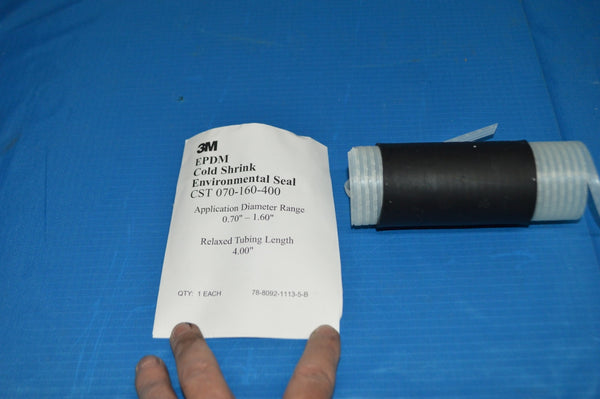 EPDM Cold Shrink Environmental Seal Insulation Sleeve CST-070-160-400