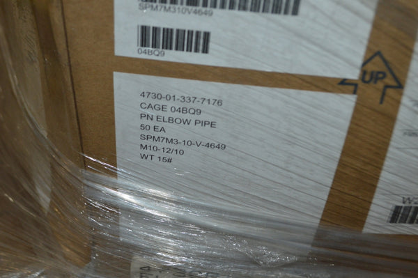 (10) Charlotte Pipe and Foundry PVC SCH 40 2" Elbow Pipe w/45 Degree 1/8" Bend Long Radius Elbow NSN:4730-01-337-7176 P/N:D2665