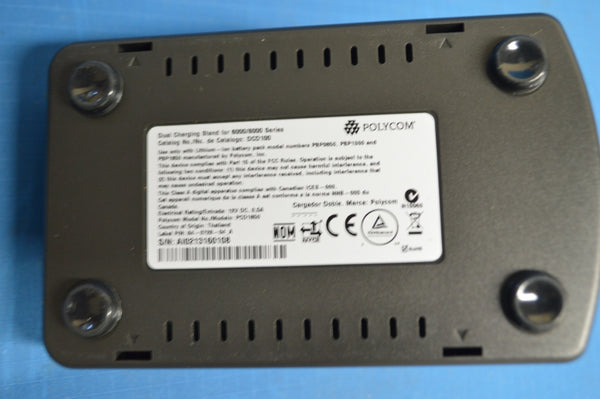 Polycom SpectraLink DCD100 Dual Charging Stand for 8000 Serires NSN: 6130-01-578-1992 P/N: DCD100