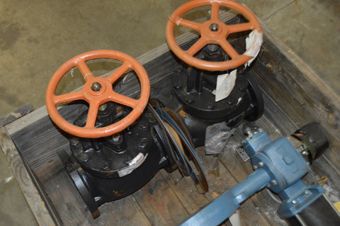 6" STOCKHAM GATE VALVE Double Disc