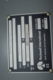 Rockwell International Aircraft Maintenance & Repair Shop Specialized Equipment Test Program Set NSN:4920-01-156-3931 P/N:24A27000-001
