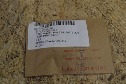 Light Indicator NSN:6210-01-205-5170 P/N:7904467-00