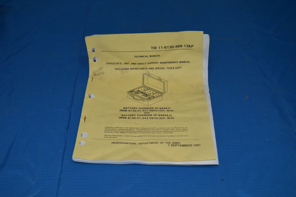 Bren-Tronics Tactical Battery Charger Model:PP-8444A/U NSN:6130-01-443-0970