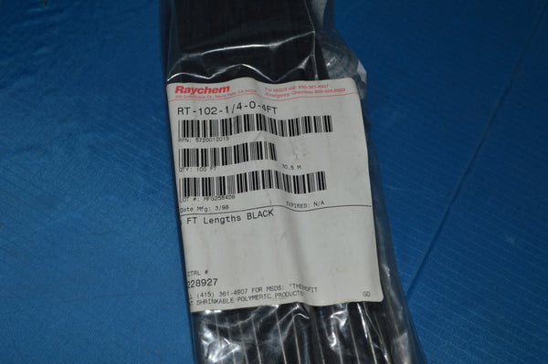 Raychem Thermofit Electrical Insulation Sleeving P/N RT-102-1/4-0-4FT NSN:5970-01-009-3684