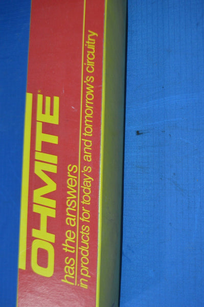 OHMITE USA D225K50R OHM 225 WATT RESISTOR Adjustable Vitreous Enamal Ceramic NSN: 5905-00-283-7271