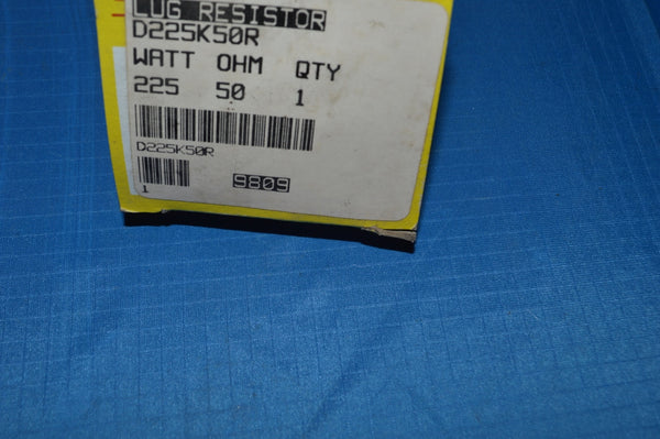 OHMITE USA D225K50R OHM 225 WATT RESISTOR Adjustable Vitreous Enamal Ceramic NSN: 5905-00-283-7271