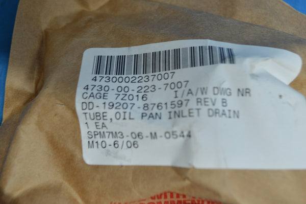 Flange To Hose Elbow,Oil Pan, Inlet Drain NSN 4730-00-223-7007 Model: 8761597