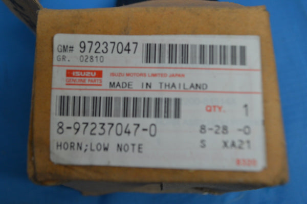 Isuzu Horn Low Note GM#97237047