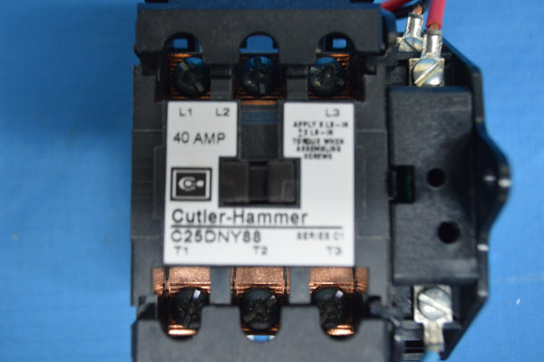 Cutler-Hammer C320KGY31 Series C1 Electronic Torque Terminal Contactor 50/60Hz NSN: 611000CONTACT