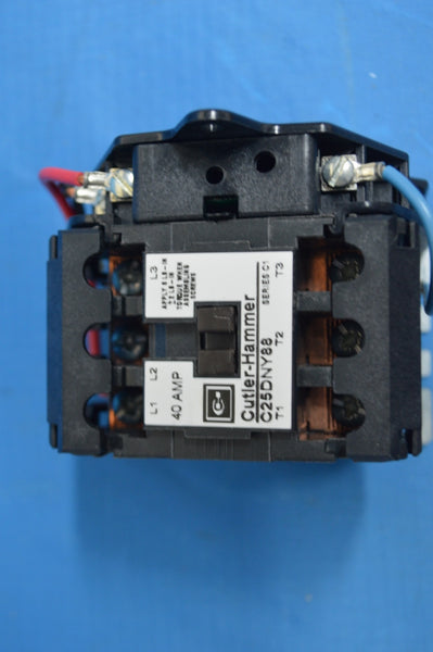 Cutler-Hammer C320KGY31 Series C1 Electronic Torque Terminal Contactor 50/60Hz NSN: 611000CONTACT