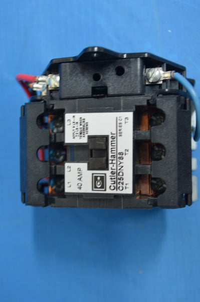 Cutler-Hammer C320KGY31 Series C1 Electronic Torque Terminal Contactor 50/60Hz NSN: 611000CONTACT