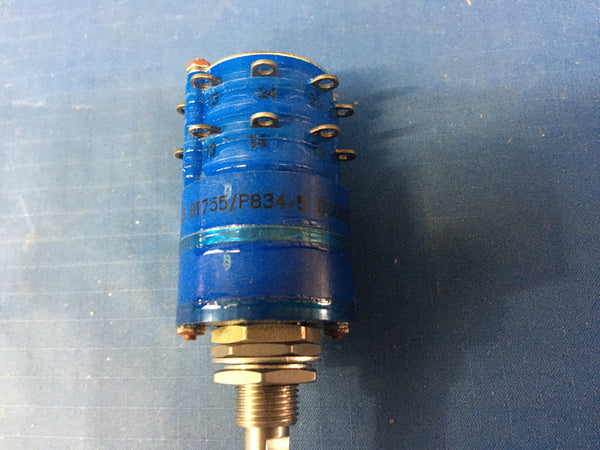 Cole Instrument Rotary Switch NSN:5930-01-359-4851 Model:3600-4411-5
