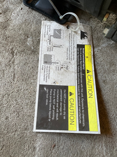 3 HP ODP AMT/WEG Water Pump