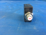 TYCO W58-XB1A4A-30 30A Push-Reset 250VAC/50VDC Thermal Circuit Breaker