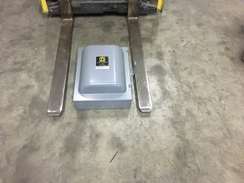 Square D 82353 100A 240V Double Throw Non Fusible Safety Switch