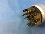 Pollak 2-Position Ignition Rotary Switch,On-Off P/N:31-291 NSN:5930-01-336-3013