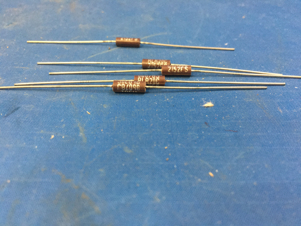 (5) Vishay RLR20C2152FS Film Fixed Resistor 21.500 Kilohms NSN:5905-01-208-4940