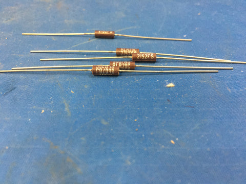 (5) Vishay RLR20C2152FS Film Fixed Resistor 21.500 Kilohms NSN:5905-01-208-4940