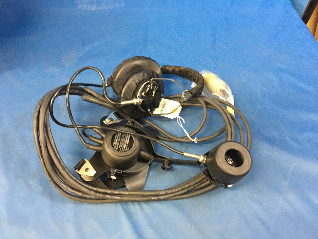 Dynalec H-200/U Sound Powered Headset-Chest Set NSN:5965-00-900-6401 P/N:702-019-375