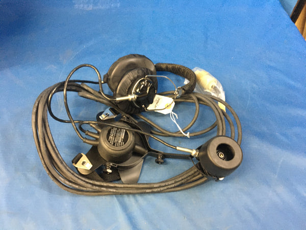 Dynalec H-200/U Sound Powered Headset-Chest Set NSN:5965-00-900-6401 P/N:702-019-375