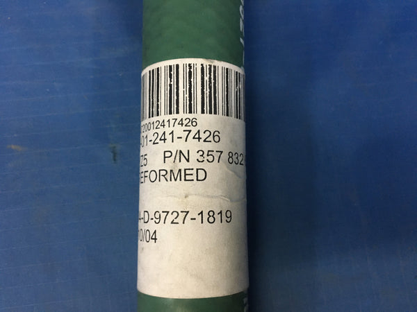 9" Daimler Trucks North America Preformed Hose NSN:4720-01-241-7426 Model:357 832 69 23
