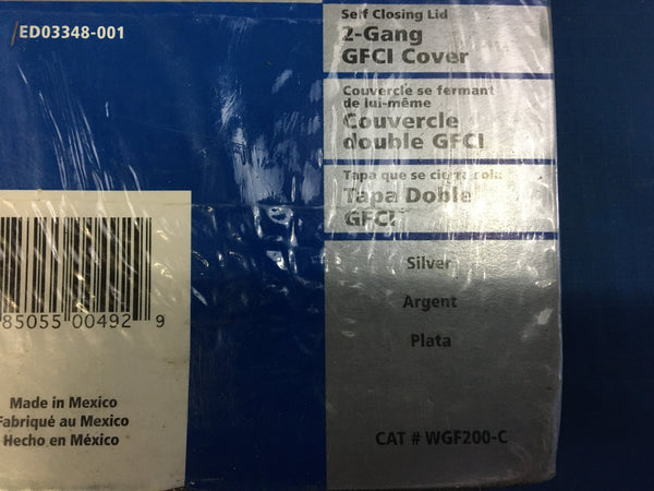 (1) NEW!!! Thomas & Betts GFCI Weatherproof Device Cover 2-Gang - Sealed
