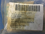 (100) Bearing Engineers 12524610-1 Spring Tension Washer 12.4mm x 23mm NSN:5310-01-115-0771