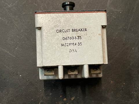 Sensata Technologies 122A698-1 Circuit Breaker NSN:5925-00-755-5798