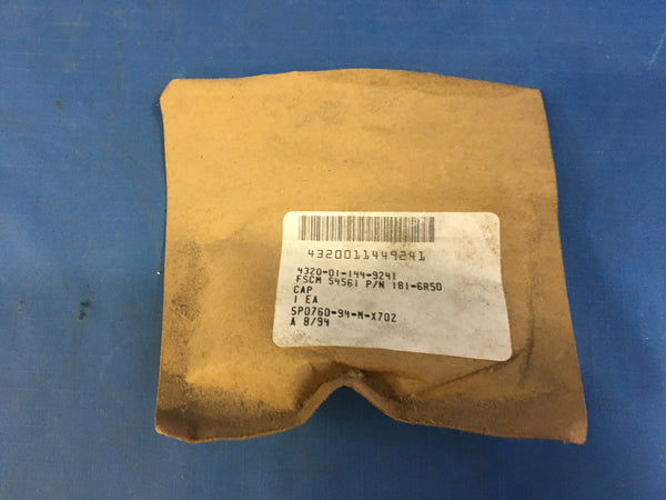 Military Spec Fluid Power Components 181-6R50 Built-in Relief Valve Pump Cap NSN:4320-01-144-9241