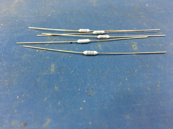 (5) Military Spec RLR07C41R2FS Film Fixed Resistor 41.200 ohms NSN:5905-01-206-9978