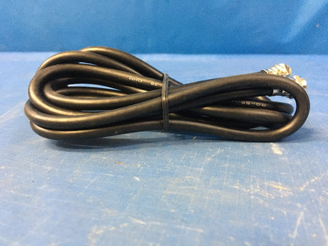 MCM 6ft Screw On F-Type RG-59/U Composite Audio/Video AV Cable for HD Cable TV P/N:24-2520