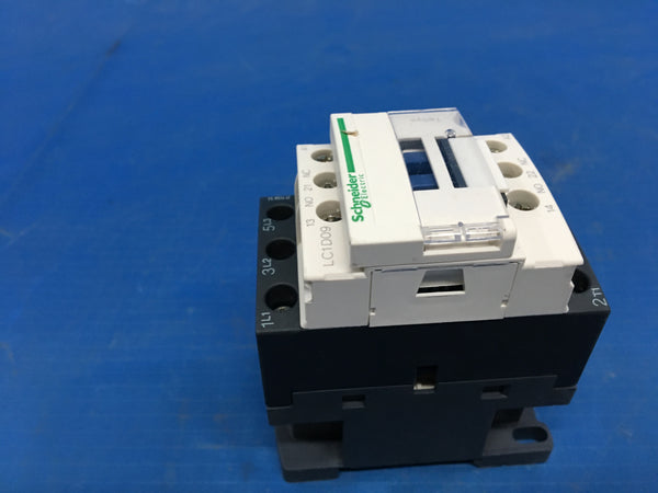 Schneider Electric Magnetic Contactor,P/N:LC1D09B7, 9 Amps, 24V, 50/60Hz